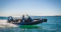 Electric RIB out cruising