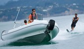 7.1m Sport RIB towing a water skier